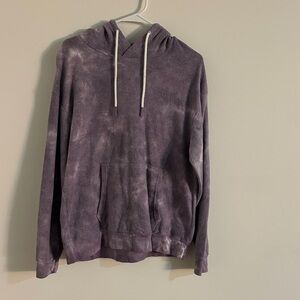 Stylish Purple Tie-Dye Hoodie for Women